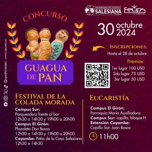 Afiche del Concurso: Guaguas de Pan 2024